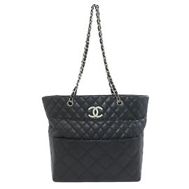 Sac à main Chanel Matelassé Coco Mark Noir