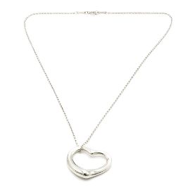 Collar "Open Heart" de Tiffany & Co. Plata