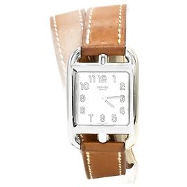Reloj de dama Hermès "Cape Cod" modelo CC1.210 Plata