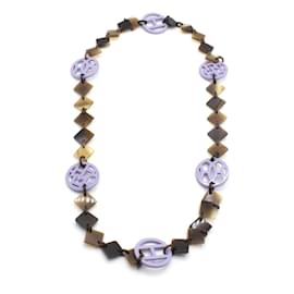 Collar largo Hermès. Multicolor
