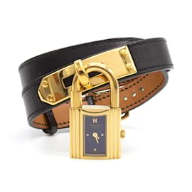 Montre Kelly de Hermès. Doré