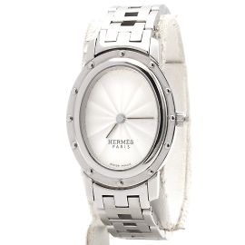 Relógio Hermès Clipper Ovale CO1.210. Prata