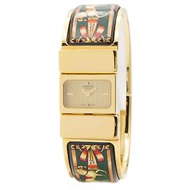 Relógio Hermès Loquet, modelo LO1.210 para mulheres. Dourado