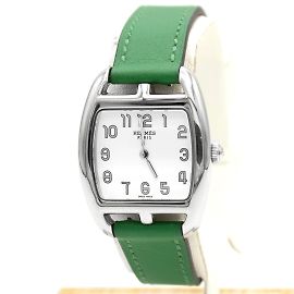 Reloj Tonneau Cape Cod de Hermès. Plata