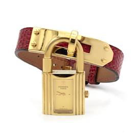Montre Kelly de Hermès. Doré