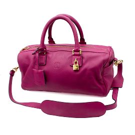 Bela bolsa Loewe Amazona. Roxo