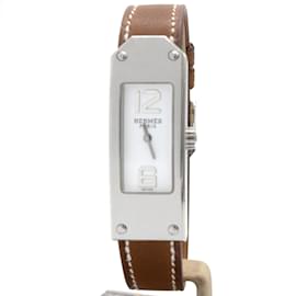 Hermès Hermes watch model Kelly II. Silvery