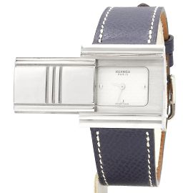 Relógio Hermès Glissade (modelo GL1.510). Prata
