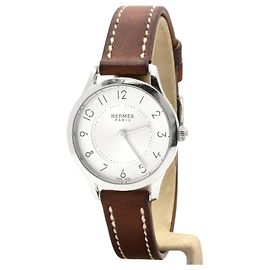Reloj Hermès, modelo Slim (CA2.110) Plata