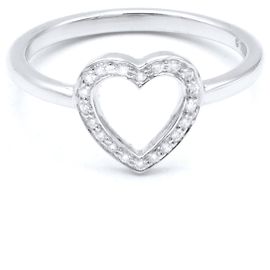 Anillo corazón de Tiffany & Co. Plata