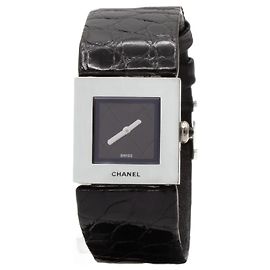 Relógio Matelassé da Chanel Prata