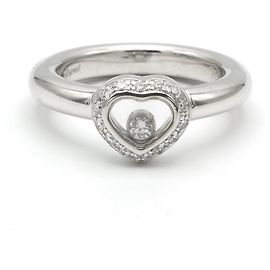 Bague Chopard Happy Diamonds. Argenté