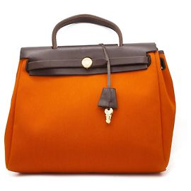 Bolsa Herbag da Hermès. Laranja