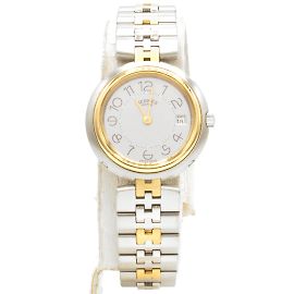 Hermès gold/steel watch in very good condition, “Profile” model Golden