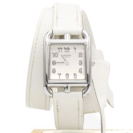 Reloj de dama Hermès "Cape Cod" modelo CC1.210. Plata