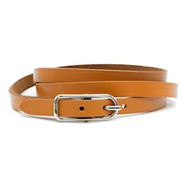 Pulseira Hapi 3 da Hermès. Marrom