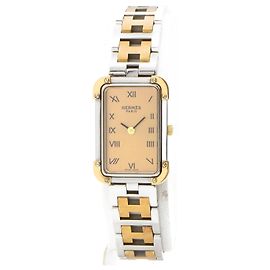 Relógio Hermès "Croisière" Dourado