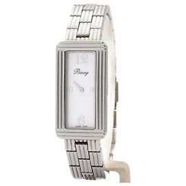 Reloj Poiray, colección "Ma Baguette". Plata