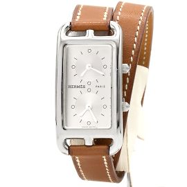 Montre Cape Cod CC3.210 d'Hermès. Argenté