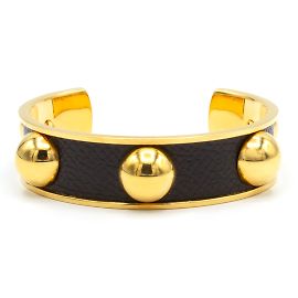 Pulseira bangle Hermès Dourado