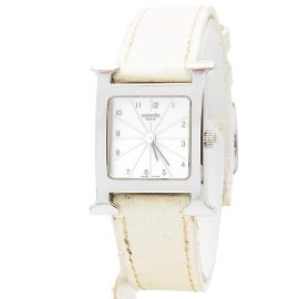 Relógio Hermès Heure H, modelo HH1.210. Prata