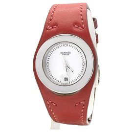 Relógio Harnais (HA3.210) da Hermès Vermelho