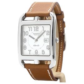 Montre Cape Cod Hermès. Argenté