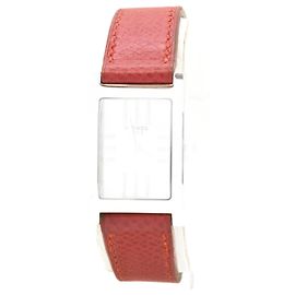 Relógio de pulso Hermès Tandem em aço Prata