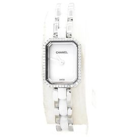 Relógio Chanel Premiere Cerâmica Prata