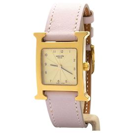 Montre Hermès Heure H, modèle HH1.210 Doré