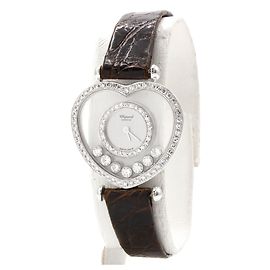 Reloj Chopard, colección Happy Diamonds Plata