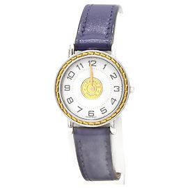 Relógio Sellier da Hermès. Dourado