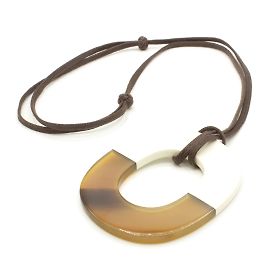 Hermès necklace, Isthme model. Multiple colors
