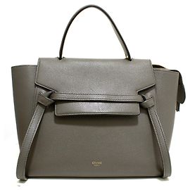 Céline Bolsa de cinto Celine tamanho Micro. Cinza