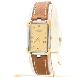 Relógio "Croisière" da Hermès. Dourado