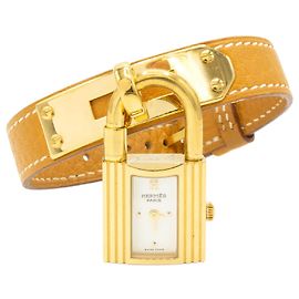 Relógio Kelly da Hermès Dourado