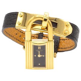 Relógio Kelly da Hermès. Dourado