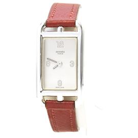 Reloj de dama Hermès Cape Cod Nantucket en plata. Plata