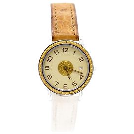 Relógio Sellier da Hermès. Dourado