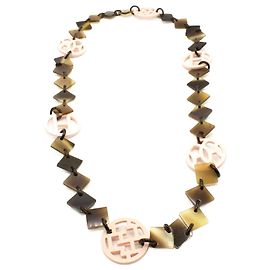Hermès sautoir necklace. Multiple colors
