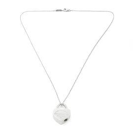 Collar Tiffany & Co Return to Tiffany Corazón Candado Plata Plata