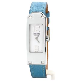 Hermès Kelly II Uhr (KT1.230). Silber