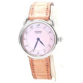 Relógio Arceau da Hermès (Modelo AR5.210) Prata