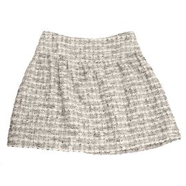 Chanel-Rock aus Tweed Grau