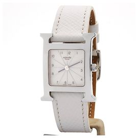 Relógio H-Hour Hermès, modelo HH1.210. Prata