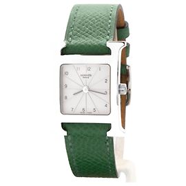Hermès Reloj H-Hour Hermes, modelo HH1.210. Plata