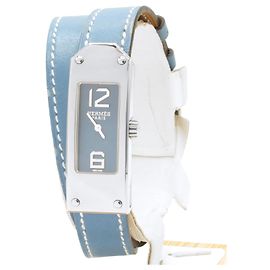 Montre Hermès modèle Kelly II Bleu