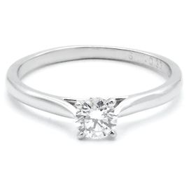 Cartier-Ring, Modell "Solitaire 1895". Silber