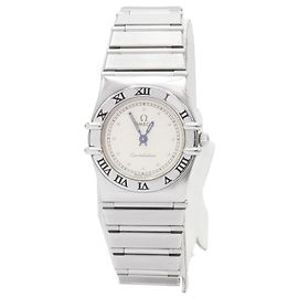 Omega Constellation watch. Silvery