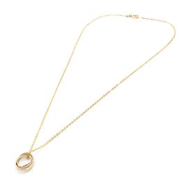Collar Trinity de Cartier. Dorado